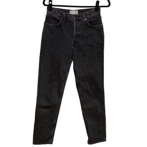 Everlane Solid Black 90s Cheeky Organic Cotton Jeans 27 Regular